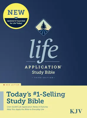 KJV Life Application Study Bible, wydanie trzecie (czerwona litera, twarda oprawa) - KJV Life Application Study Bible, Third Edition (Red Letter, Hardcover)