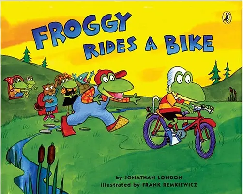 Żabek jeździ na rowerze - Froggy Rides a Bike