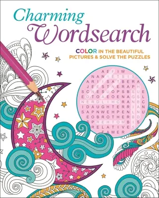 Charming Wordsearch: Pokoloruj piękne obrazki i rozwiąż zagadki - Charming Wordsearch: Color in the Beautiful Pictures & Solve the Puzzles