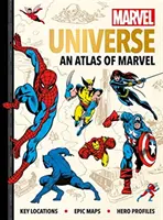 Marvel Universe: Atlas Marvela - kluczowe lokalizacje, epickie mapy i profile bohaterów - Marvel Universe: An Atlas of Marvel - Key locations, epic maps and hero profiles