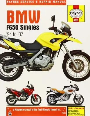 BMW F650 Single, '94-'07 - BMW F650 Singles, '94-'07