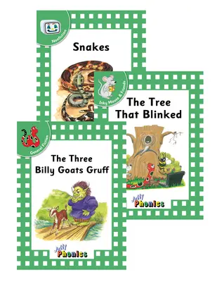 Jolly Phonics Readers, Complete Set Level 3: In Print Letters (amerykańskie wydanie angielskie) - Jolly Phonics Readers, Complete Set Level 3: In Print Letters (American English Edition)