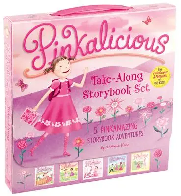 Pinkalicious Take-Along Storybook Set: Tickled Pink, Pinkalicious and the Pink Drink, Flower Girl, Crazy Hair Day, Pinkalicious and the New Teache - The Pinkalicious Take-Along Storybook Set: Tickled Pink, Pinkalicious and the Pink Drink, Flower Girl, Crazy Hair Day, Pinkalicious and the New Teache