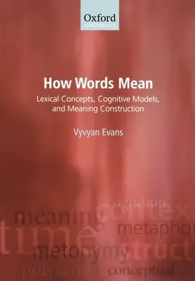 Jak słowa znaczą: Koncepcje leksykalne, modele kognitywne i konstruowanie znaczeń - How Words Mean: Lexical Concepts, Cognitive Models, and Meaning Construction