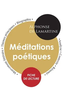 Fiche de lecture Mditations potiques (tude intgrale)