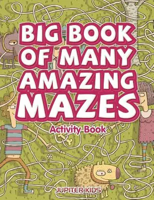 Wielka księga wielu niesamowitych labiryntów - zeszyt ćwiczeń - Big Book of Many Amazing Mazes Activity Book