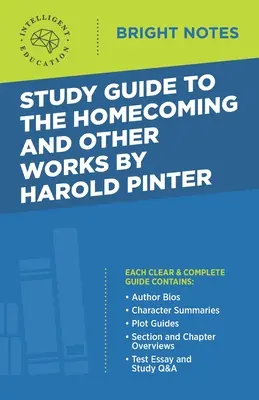 Przewodnik po The Homecoming i innych dziełach Harolda Pintera - Study Guide to The Homecoming and Other Works by Harold Pinter