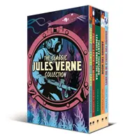 Klasyczna kolekcja Juliusza Verne'a - 5-tomowe wydanie pudełkowe - Classic Jules Verne Collection - 5-Volume box set edition