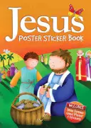 Naklejki z plakatem Jezusa - Jesus Poster Sticker Book