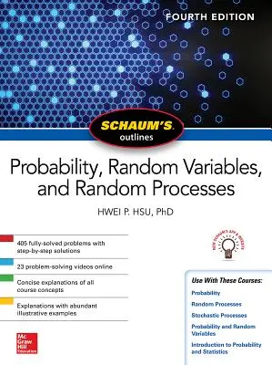 Schaum's Outline of Probability, Random Variables, and Random Processes, wydanie czwarte - Schaum's Outline of Probability, Random Variables, and Random Processes, Fourth Edition