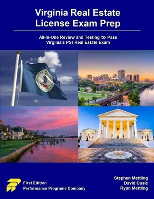 Virginia Real Estate License Exam Prep: Wszystko w jednym przeglądzie i testach, aby zdać egzamin PSI z nieruchomości w Wirginii - Virginia Real Estate License Exam Prep: All-in-One Review and Testing to Pass Virginia's PSI Real Estate Exam