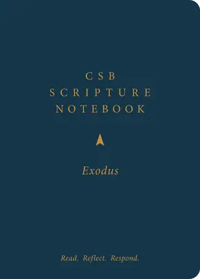 Notatnik biblijny CSB, Exodus: Czytaj. Refleksja. Odpowiedź. - CSB Scripture Notebook, Exodus: Read. Reflect. Respond.