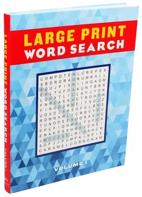 Wyszukiwanie słów w dużym druku Tom 1, 1 - Large Print Word Search Volume 1, 1