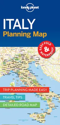 Lonely Planet Włochy - mapa do planowania - Lonely Planet Italy Planning Map