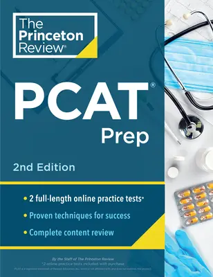 Princeton Review PCAT Prep, 2nd Edition: Testy praktyczne + przegląd treści + strategie i techniki testu wstępnego do college'u farmaceutycznego - Princeton Review PCAT Prep, 2nd Edition: Practice Tests + Content Review + Strategies & Techniques for the Pharmacy College Admission Test