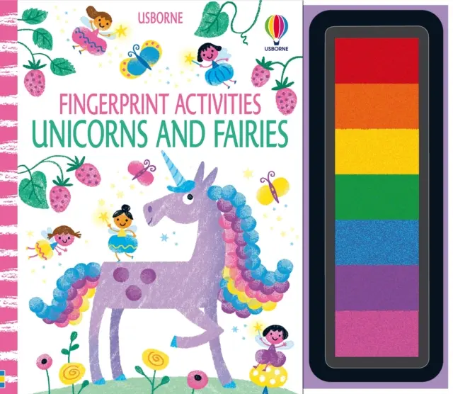 Odciski palców Jednorożce i wróżki - Fingerprint Activities Unicorns and Fairies