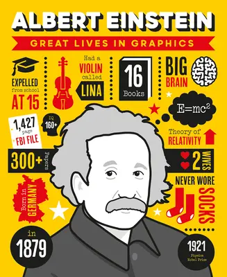 Wielkie postacie w grafice: Albert Einstein - Great Lives in Graphics: Albert Einstein