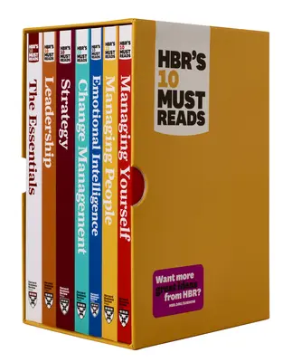 Hbr's 10 Must Reads Boxed Set with Bonus Emotional Intelligence (7 książek) (Hbr's 10 Must Reads) - Hbr's 10 Must Reads Boxed Set with Bonus Emotional Intelligence (7 Books) (Hbr's 10 Must Reads)