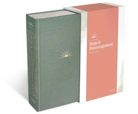 NLT Dayspring Hope & Encouragement Bible (twarda oprawa Deluxe, Seafoam Green) - NLT Dayspring Hope & Encouragement Bible (Hardcover Deluxe, Seafoam Green)