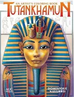 Tutanchamon: kolorowanka dla artystów - Tutankhamun: An Artist's Coloring Book