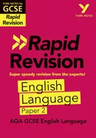 Notatki York dla AQA GCSE (9-1) Rapid Revision: English Language Paper 2 - nadrób zaległości, powtórz materiał i przygotuj się na oceny w 2021 r. i egzaminy w 2022 r. - York Notes for AQA GCSE (9-1) Rapid Revision: English Language Paper 2 - Catch up, revise and be ready for 2021 assessments and 2022 exams
