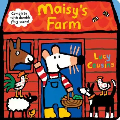 Farma Maisy: W komplecie z trwałą sceną do zabawy: Rozkładana książka do zabawy - Maisy's Farm: Complete with Durable Play Scene: A Fold-Out and Play Book