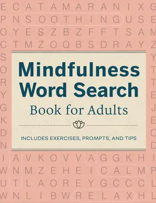 Mindfulness Word Search Book dla dorosłych - Mindfulness Word Search Book for Adults