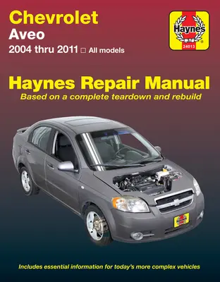 Instrukcja naprawy Chevrolet Aveo 2004 Thru 11 Haynes - Chevrolet Aveo 2004 Thru 11 Haynes Repair Manual