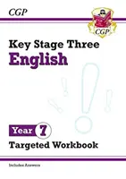 Nowy ukierunkowany zeszyt ćwiczeń KS3 do języka angielskiego na rok 7 (z odpowiedziami) - New KS3 English Year 7 Targeted Workbook (with answers)