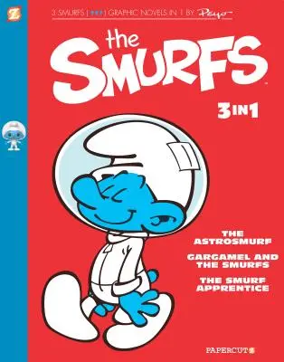 Smerfy 3 w 1 #3: Smerf Uczeń, Astrosmerf i Smerf Porywacz - The Smurfs 3-In-1 #3: The Smurf Apprentice, the Astrosmurf, and the Smurfnapper