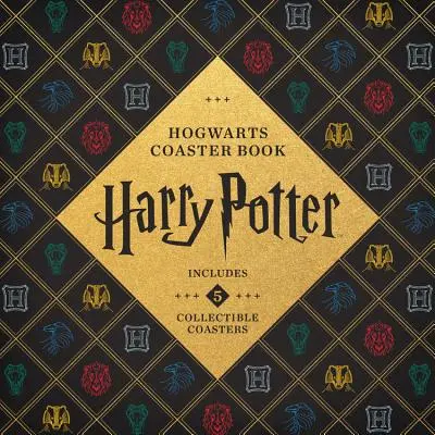 Harry Potter Hogwarts Coaster Book: Zawiera 5 kolekcjonerskich podstawek! - Harry Potter Hogwarts Coaster Book: Includes 5 Collectible Coasters!