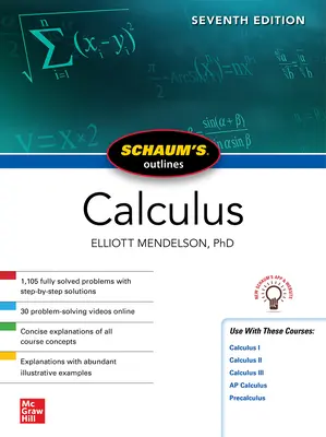 Schaum's Outline of Calculus, wydanie siódme - Schaum's Outline of Calculus, Seventh Edition