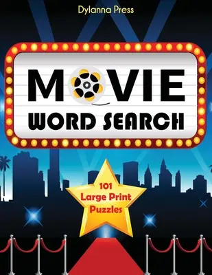 Movie Word Search: 101 łamigłówek do druku - Movie Word Search: 101 Large Print Puzzles