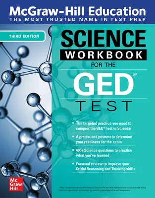 McGraw-Hill Education Science Workbook for the GED Test, wydanie trzecie - McGraw-Hill Education Science Workbook for the GED Test, Third Edition