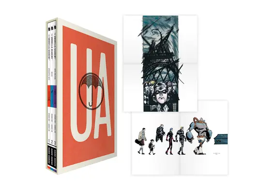 Zestaw pudełkowy Akademii Parasola - The Umbrella Academy Boxed Set