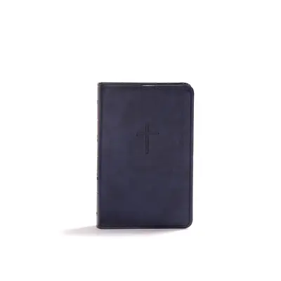 Kompaktowa Biblia KJV, skórzana okładzina w kolorze granatowym, Value Edition - KJV Compact Bible, Navy Leathertouch, Value Edition