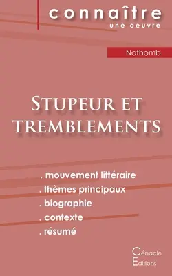 Fiche de lecture Stupeur et tremblements de Amlie Nothomb (analyse littraire de rfrence et rsum complet)