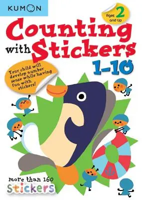 Liczenie z naklejkami 1-10 - Counting with Stickers 1-10