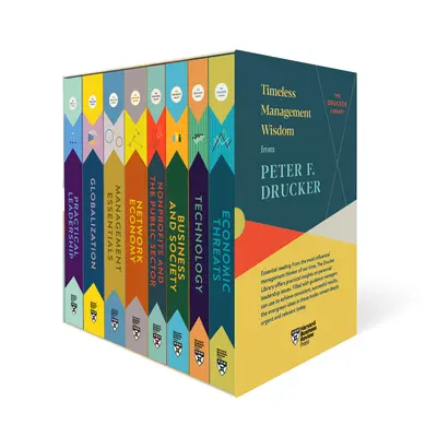 Peter F. Drucker Boxed Set (8 książek) (Biblioteka Druckera) - Peter F. Drucker Boxed Set (8 Books) (the Drucker Library)