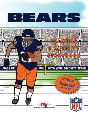 Kolorowanka i książeczka z ćwiczeniami Chicago Bears - Chicago Bears Coloring & Activity Storybook