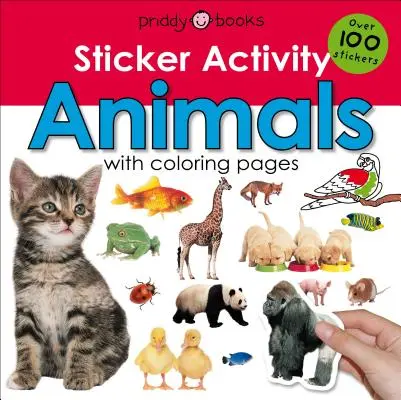 Naklejki Zwierzęta: Ponad 100 naklejek z kolorowankami - Sticker Activity Animals: Over 100 Stickers with Coloring Pages