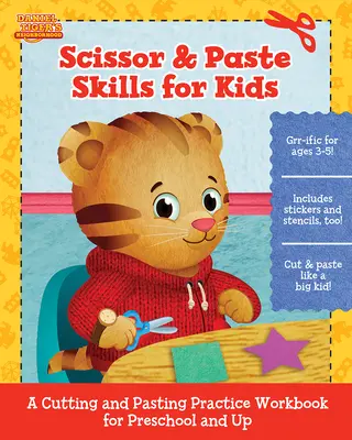 Daniel Tiger Umiejętności nożyczek i wklejania dla dzieci - Daniel Tiger Scissor & Paste Skills for Kids