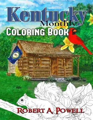 Kolorowanka z miesięcznika Kentucky - Kentucky Monthly Coloring Book