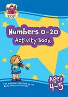 Nowa książka ćwiczeń z liczbami 0-20 dla dzieci w wieku 4-5 lat - New Numbers 0-20 Activity Book for Ages 4-5