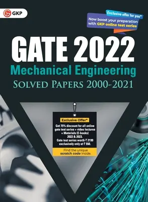 GATE 2022 Inżynieria mechaniczna - rozwiązane dokumenty (2000-2021) (G K Publications (P) Ltd) - GATE 2022 Mechanical Engineering - Solved Papers (2000-2021) (G K Publications (P) Ltd)