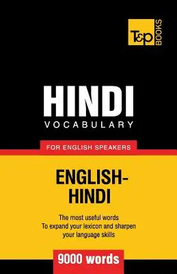 Hindi słownictwo dla anglojęzycznych - 9000 słów - Hindi vocabulary for English speakers - 9000 words