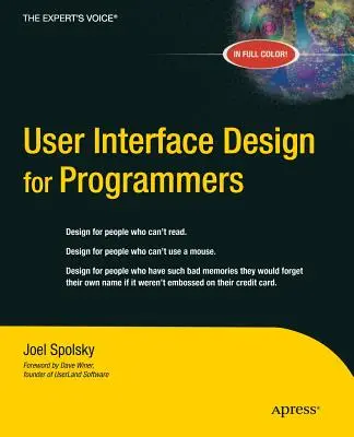 Projektowanie interfejsu użytkownika dla programistów - User Interface Design for Programmers