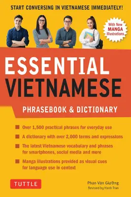 Niezbędne rozmówki wietnamskie i słownik: Zacznij rozmawiać po wietnamsku natychmiast! (Wydanie poprawione) - Essential Vietnamese Phrasebook & Dictionary: Start Conversing in Vietnamese Immediately! (Revised Edition)