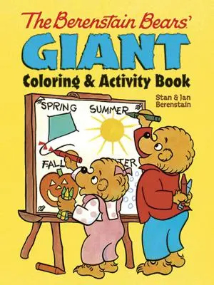 Gigantyczna kolorowanka i książeczka z ćwiczeniami dla misiów Berenstainów - The Berenstain Bears' Giant Coloring and Activity Book