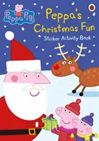 Świnka Peppa: Świąteczna zabawa z naklejkami Świnki Peppy - Peppa Pig: Peppa's Christmas Fun Sticker Activity Book